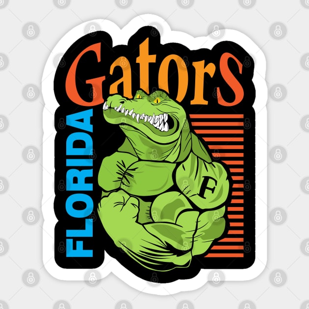 Gators Florida Sticker by Sofiia Golovina